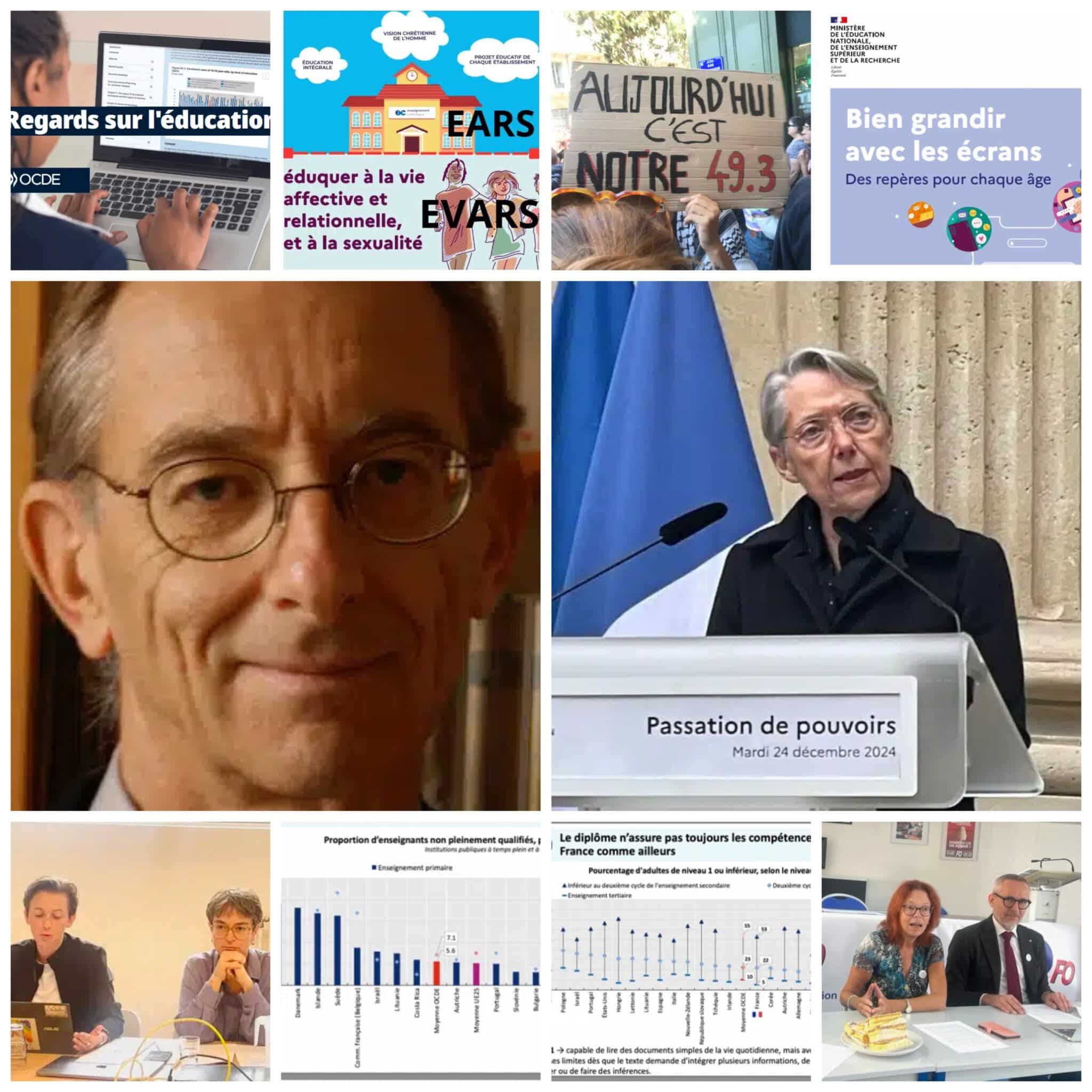 Actualité de l’éducation du 8 au 12 septembre 2025