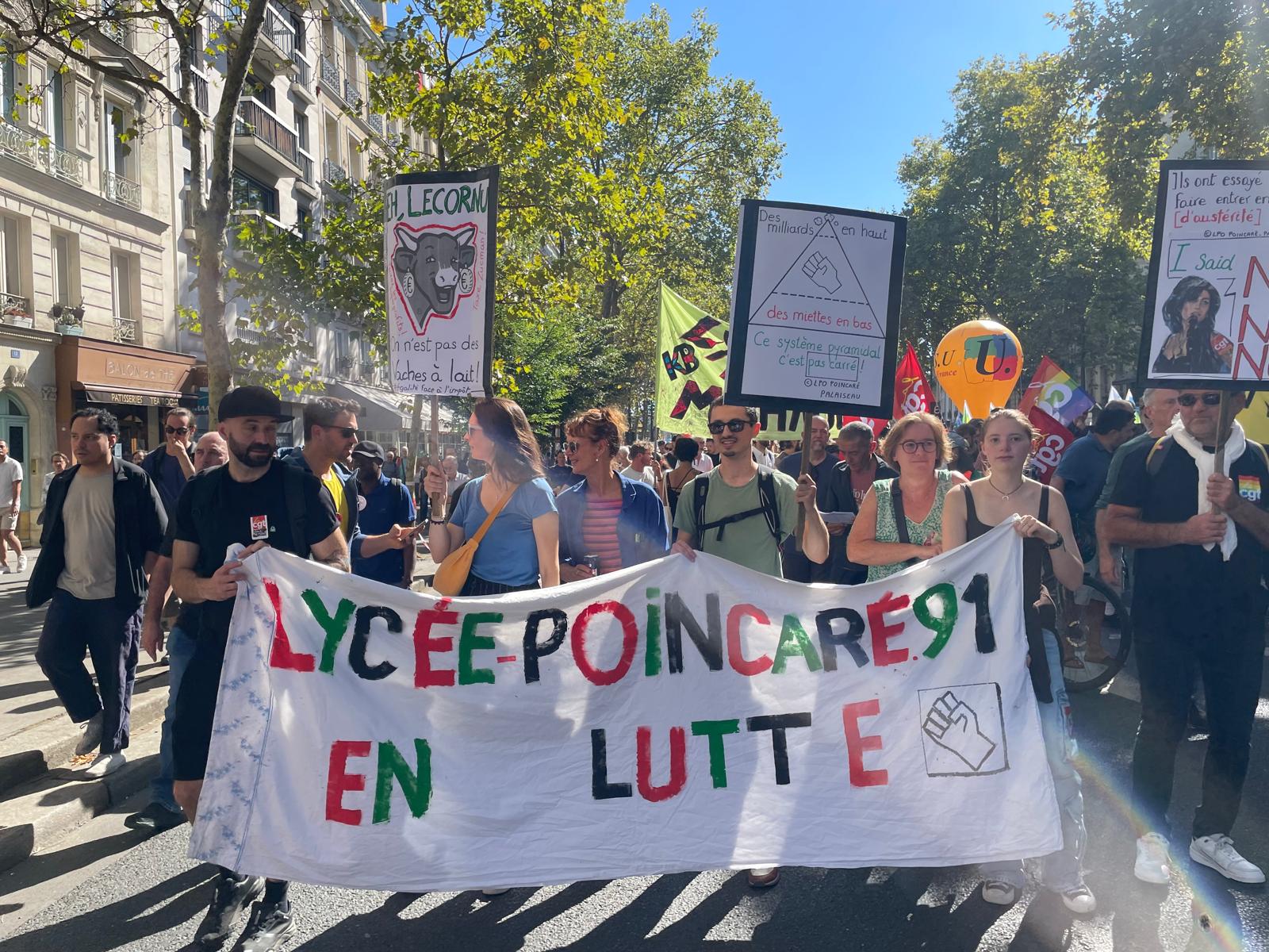 La mobilisation lycéenne se propage en Île-de-France