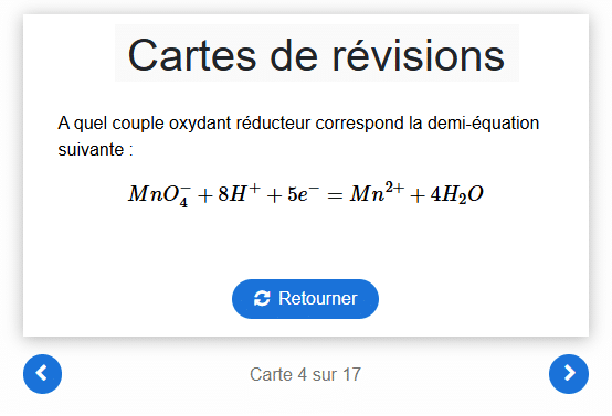 Physique-chimie : réviser son cours avec des cartes