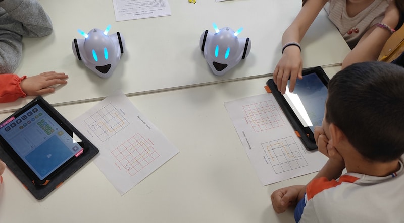 Séquence pédagogique autour des notions de robotique en CM1