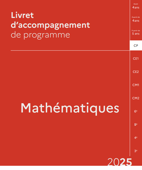 Des ressources pour le programme de mathématiques au cycle 2