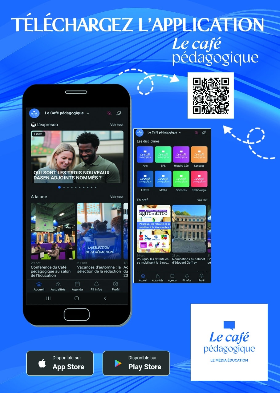 Avez-vous testé l&rsquo;application du Café pédagogique ?