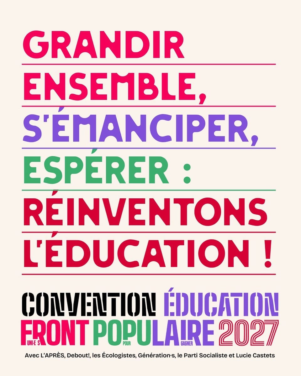 Une convention sur l’éducation s’annonce à gauche