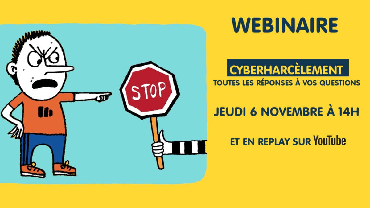 Harcèlement à l’école : trois webinaires pour sensibiliser les élèves