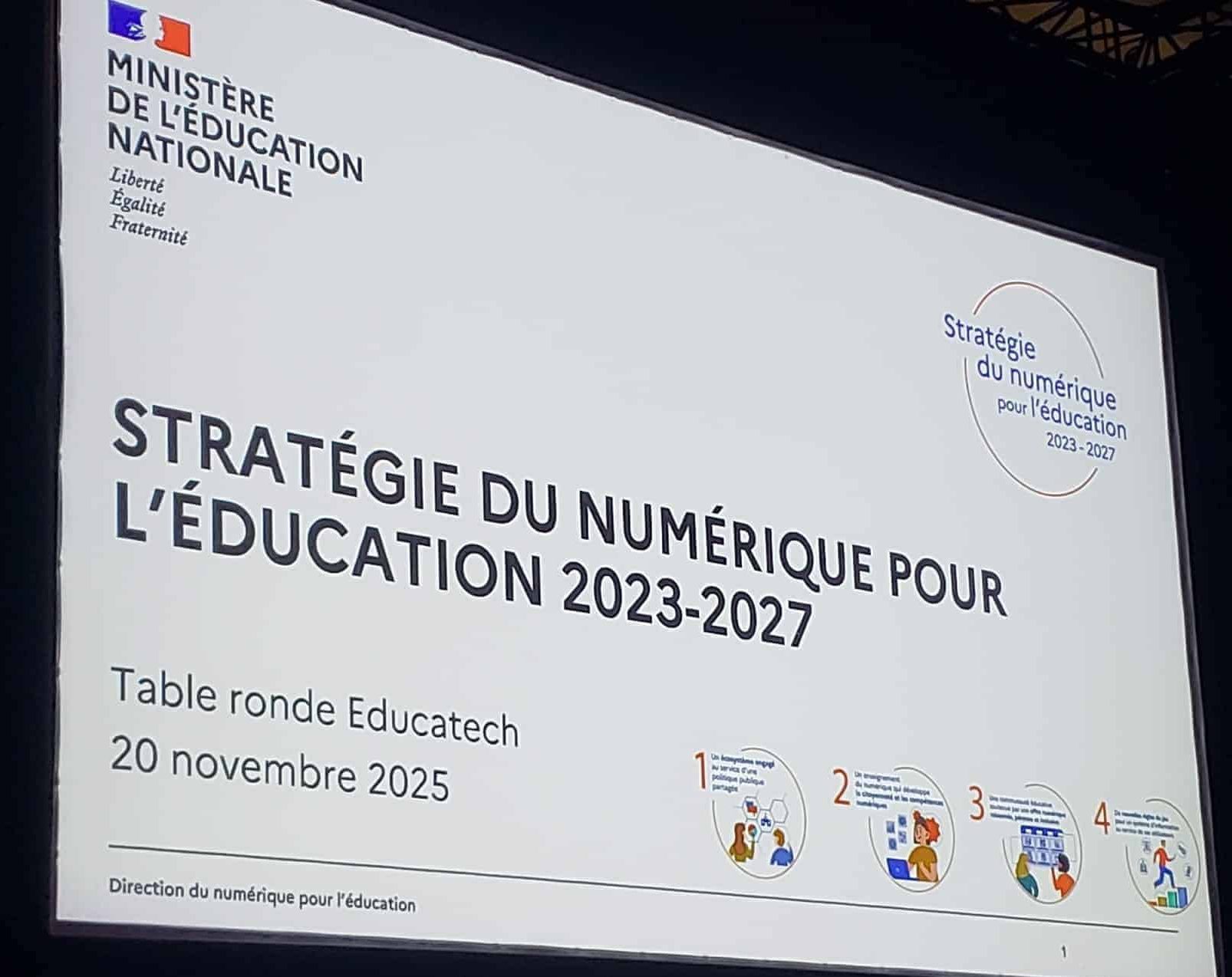 Numérique éducatif : quelle est la stratégie du ministère ?