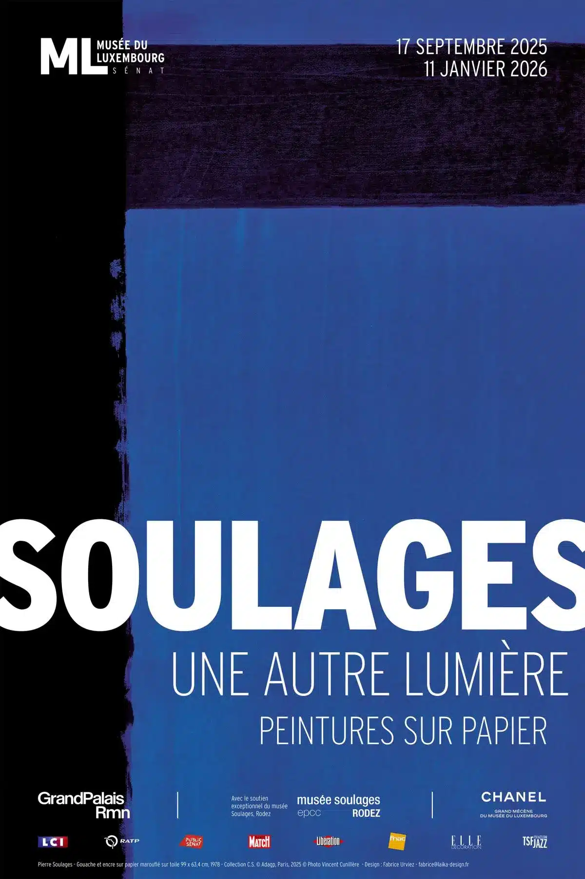 Derniers jours pour découvrir Pierre Soulages
