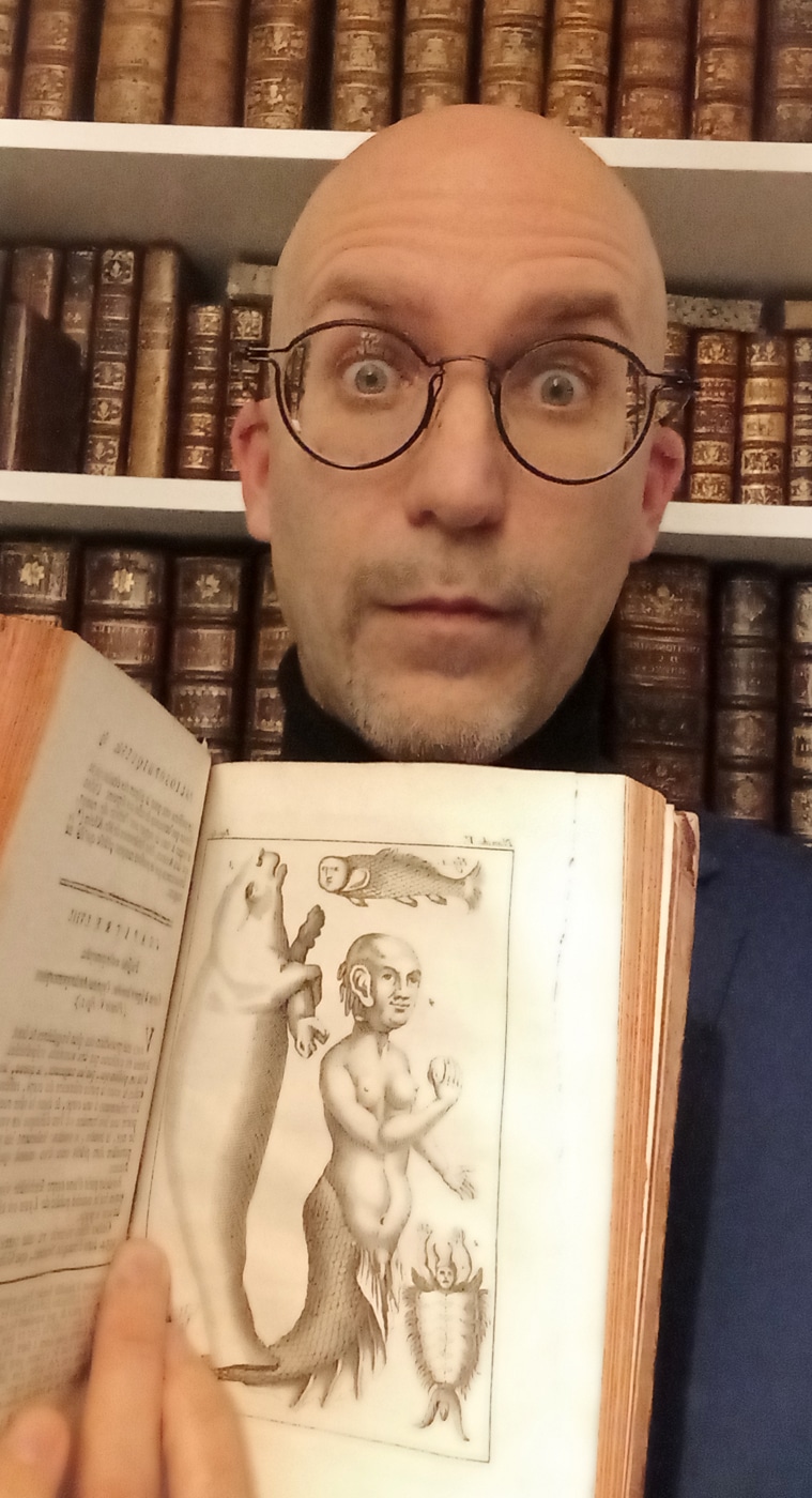 Julien Cartier : l&rsquo;histoire des sciences par les livres anciens