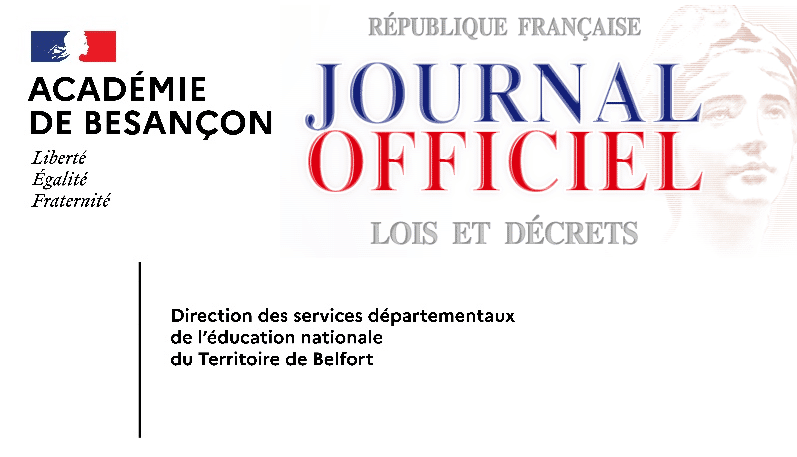 Un nouveau DASEN dans le Territoire de Belfort