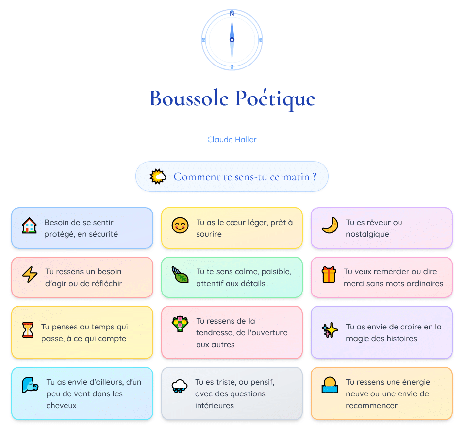 Accorder la lecture à l’humeur du jour