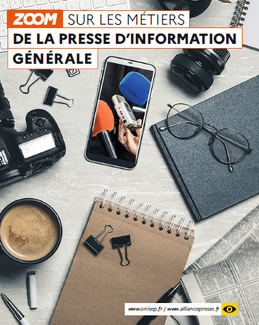 Métiers de la presse d’information générale : une publication Onisep