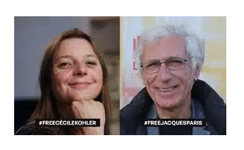 Cécile Kohler et Jacques Paris en route pour la France !