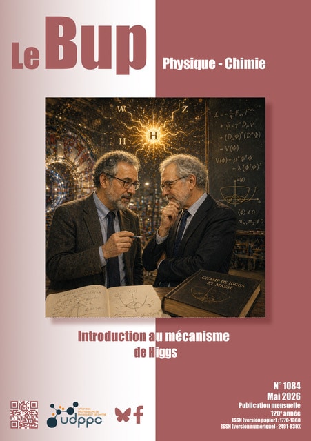 Physique-chimie : le BUP de mai est paru