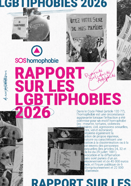 SOS homophobie : un climat de plus en plus anxiogène et délétère
