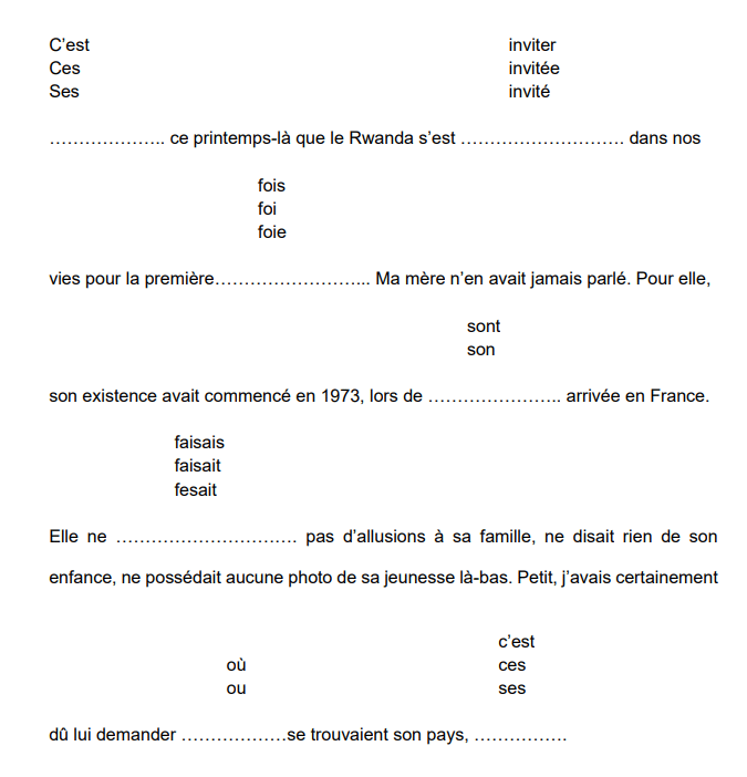 « Il faut bannir les textes à trous » Edouard Geffray