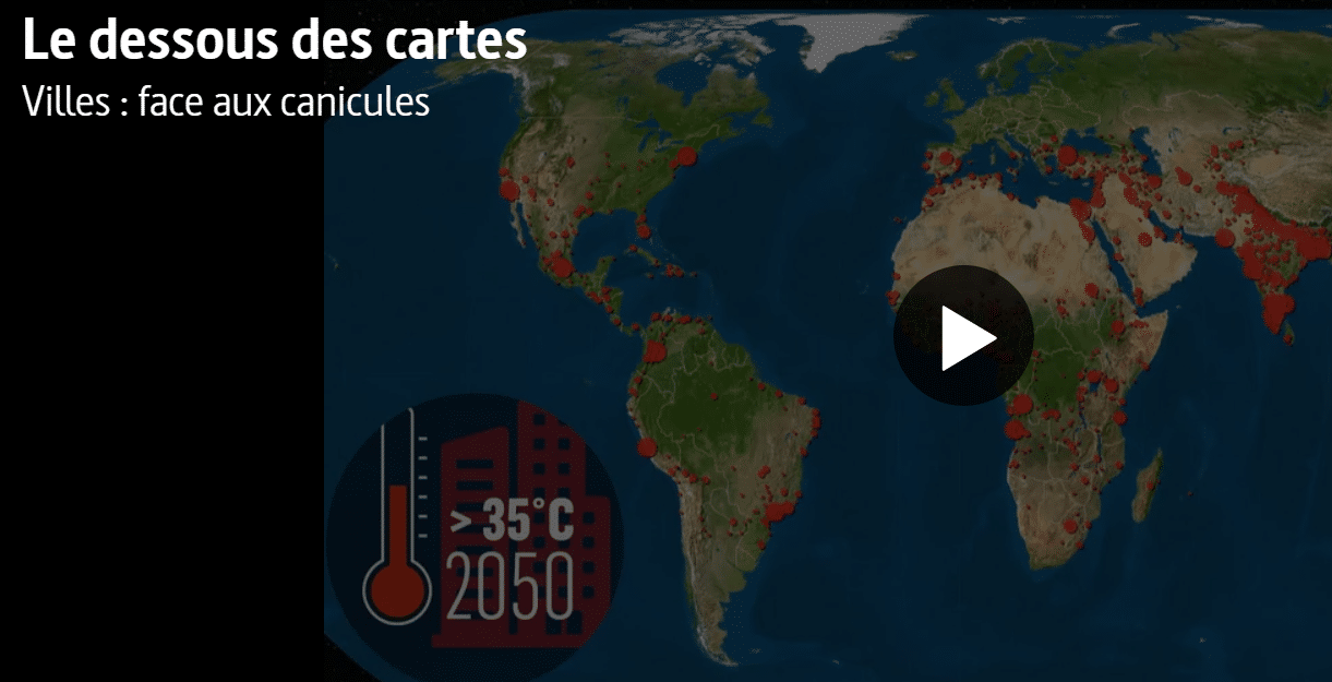 Canicule : un dessous des cartes dédié