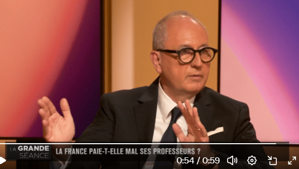 Christophe Kerrero et les obligations de service des enseignant.es