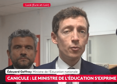 Edouard Geffray : « La vague de chaleur ne se prépare pas un mois à l&rsquo;avance »