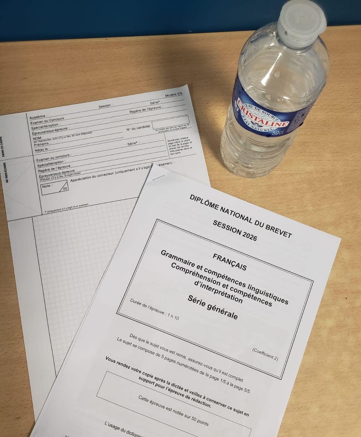 Découvrez les sujets de français au brevet des collèges 2026
