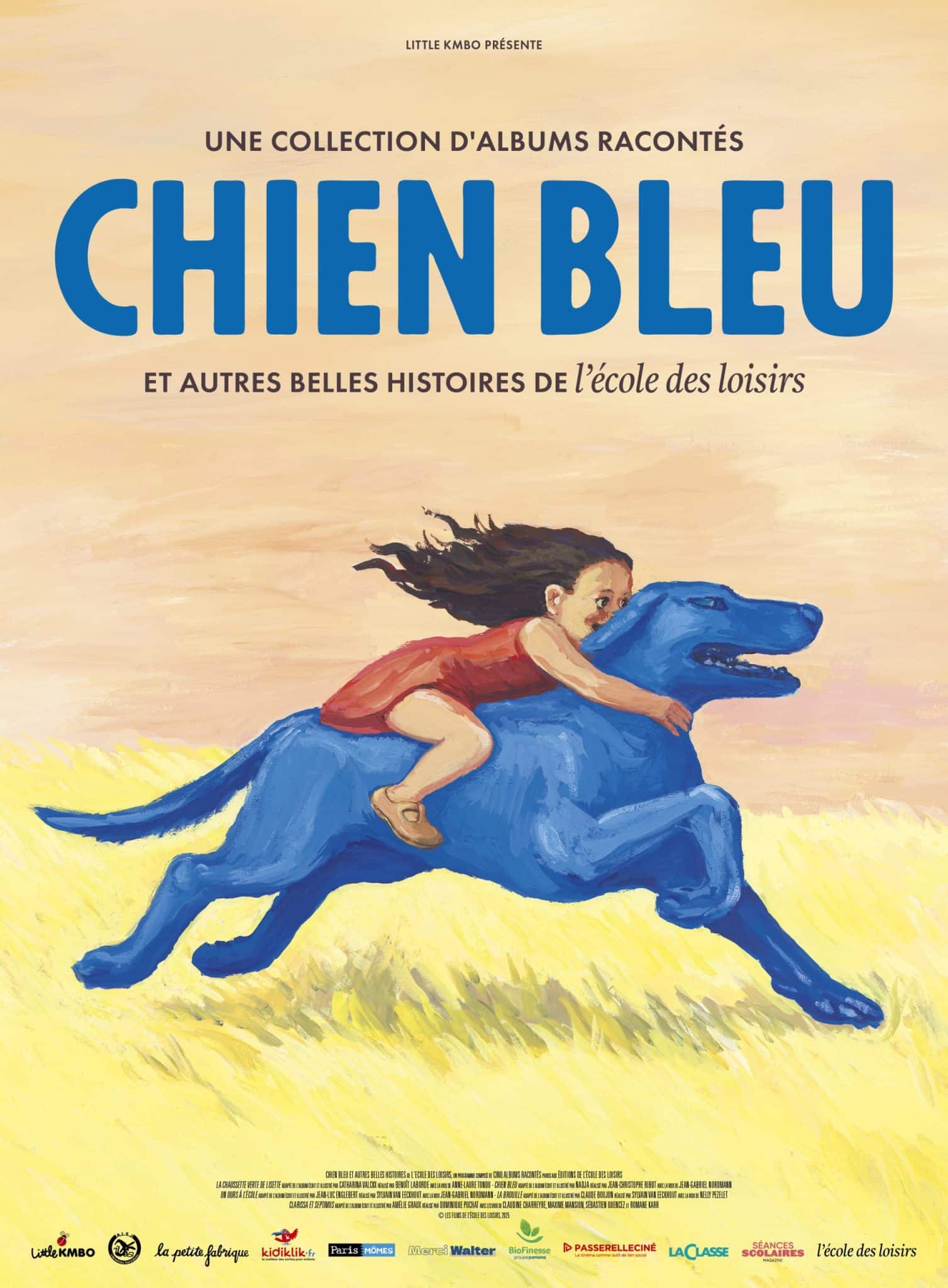 Cinéma Jeune Public : « Chien Bleu » et autres belles histoires de ‘L’école des loisirs’ de Jean-Christophe Ribot et Dominique Pochat