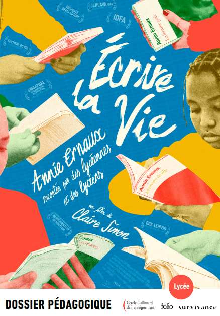 Cinéma & Dossier pédagogique : « Ecrire la vie » de Claire Simon
