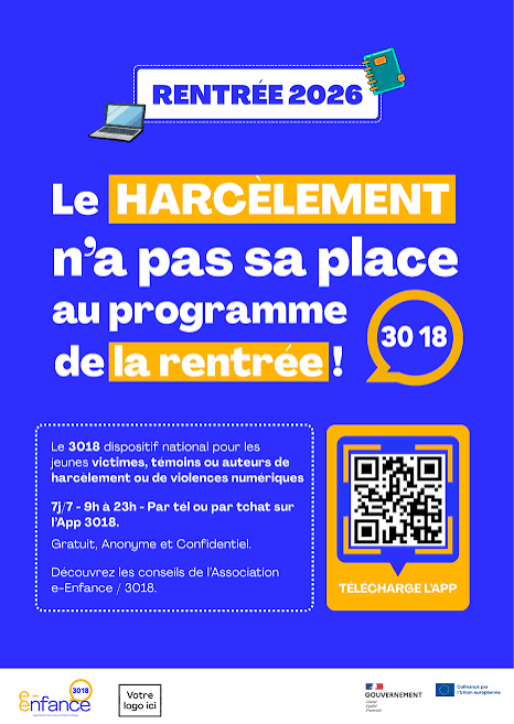 e-enfance / 3018 : des ressources pour accompagner la vie numérique des jeunes