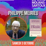 Manifeste du Café pédagogique : Rencontre avec Philippe Meirieu