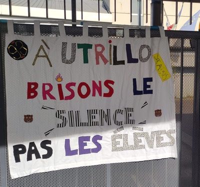 Menace de mutation de deux professeures lanceuses d’alerte : le lycée Utrillo de Stains en grève