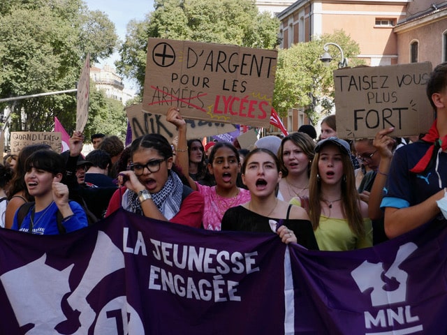 Mouvements de lycéens en banlieue : une première ?