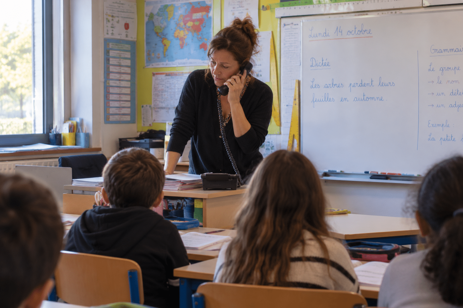 Direction d&rsquo;école : « Moi, je réponds toujours au téléphone »