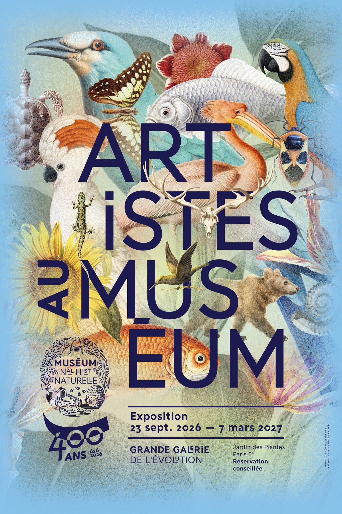 Art et science se rencontrent au Muséum national d’Histoire naturelle