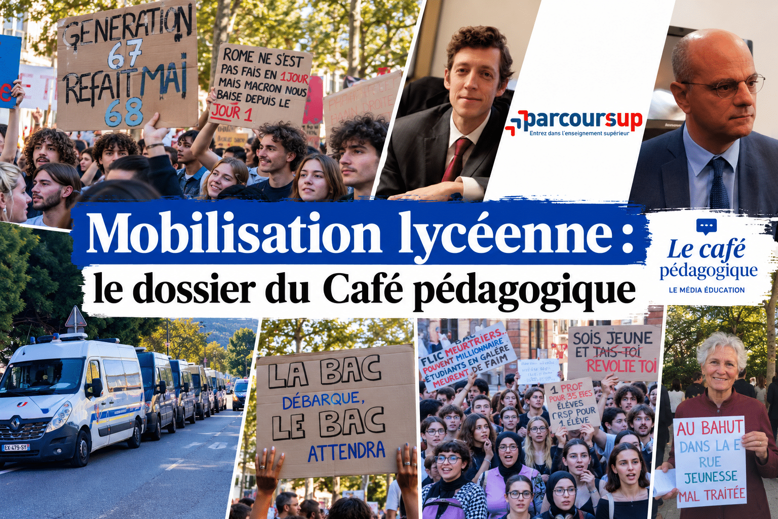 Mobilisation lycéenne : le dossier du Café pédagogique