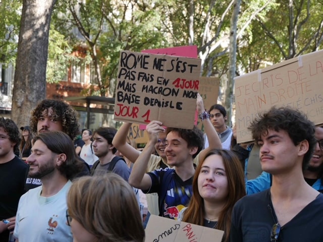 « On nous traite comme des enfants que l’on ne veut pas écouter » : la colère des lycéens marseillais